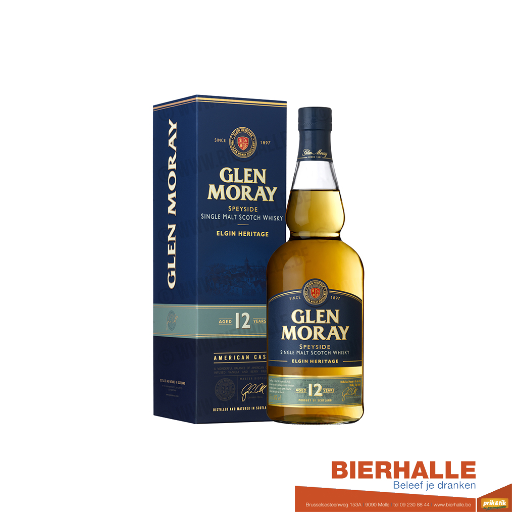 WHISKY GLEN MORAY 12Y 70CL 40%