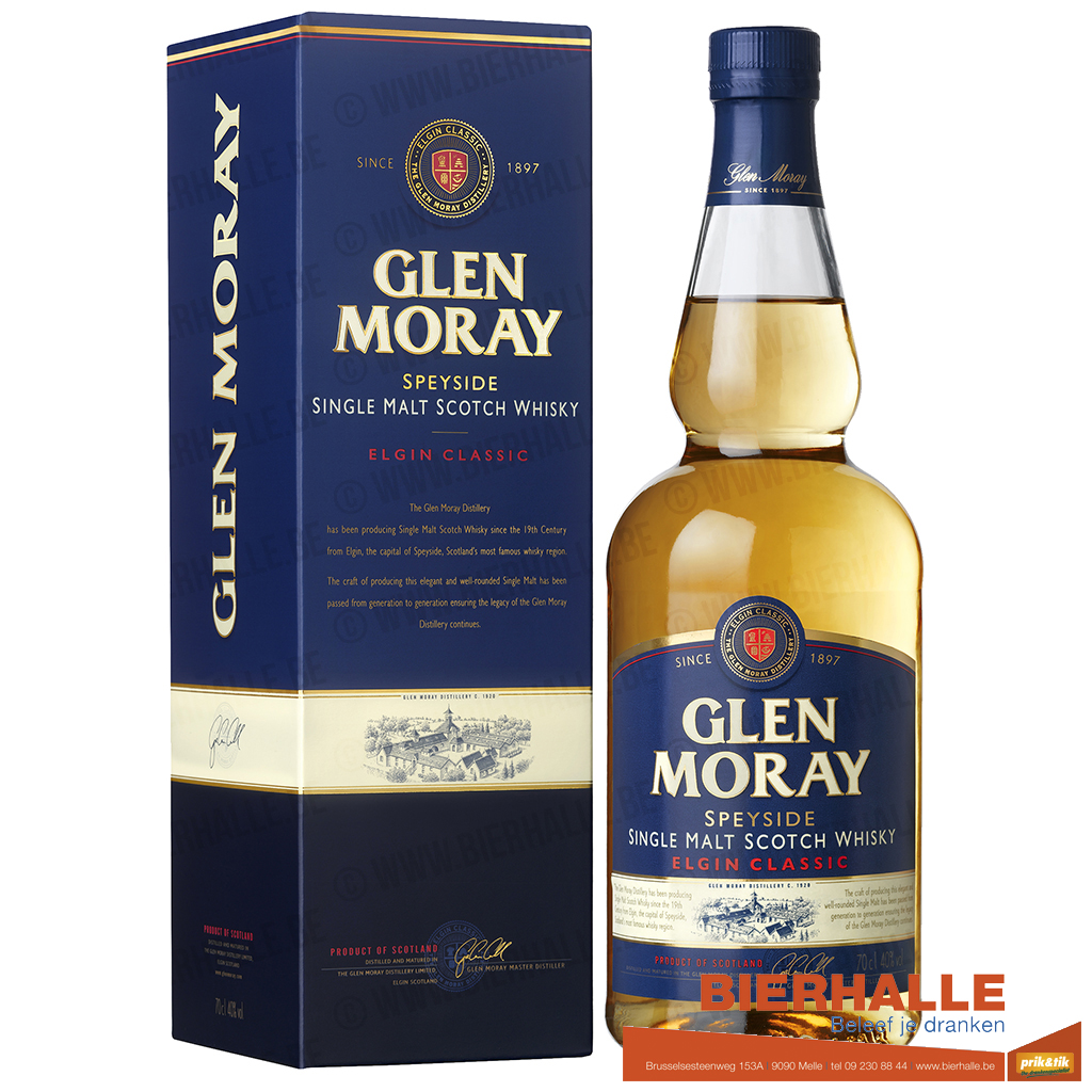 WHISKY GLEN MORAY CLASSIC ELGIN 70CL 40% 