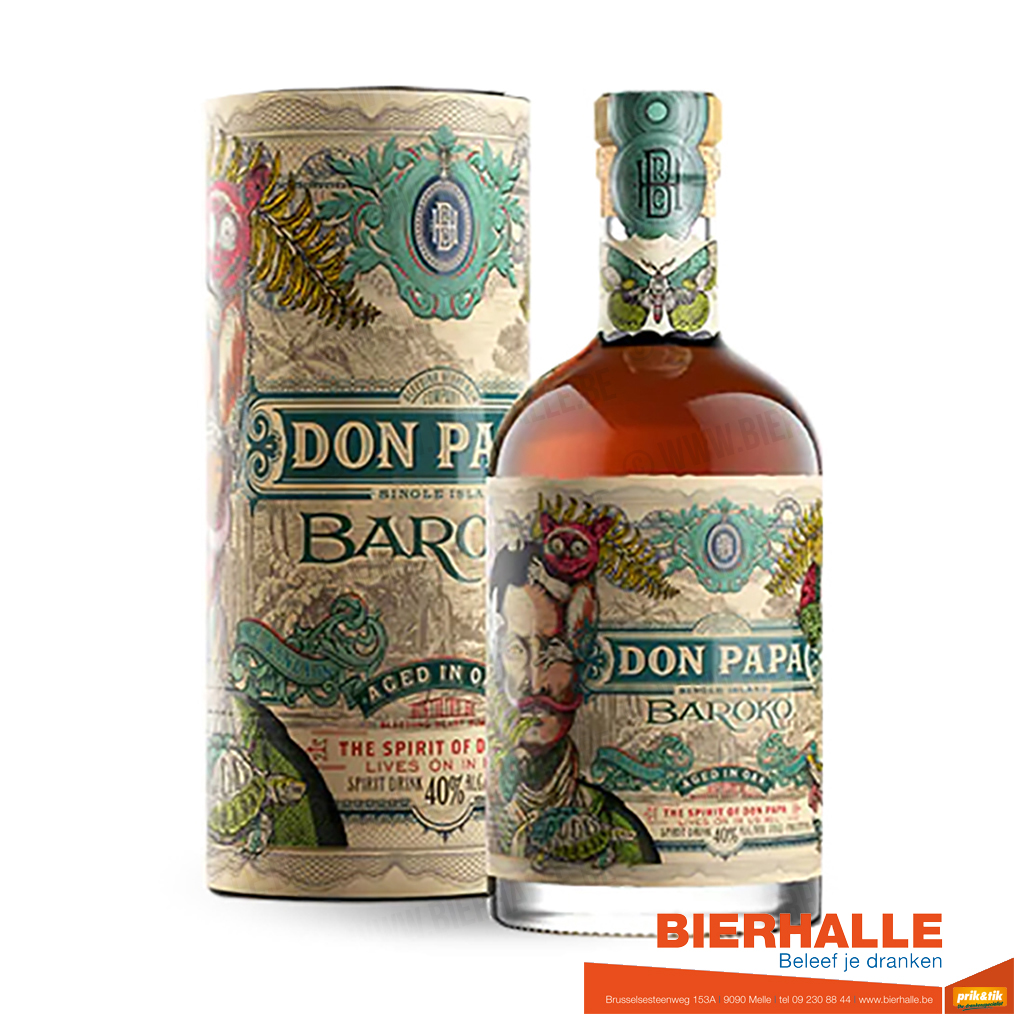 RUM DON PAPA BAROKO 70CL  40%