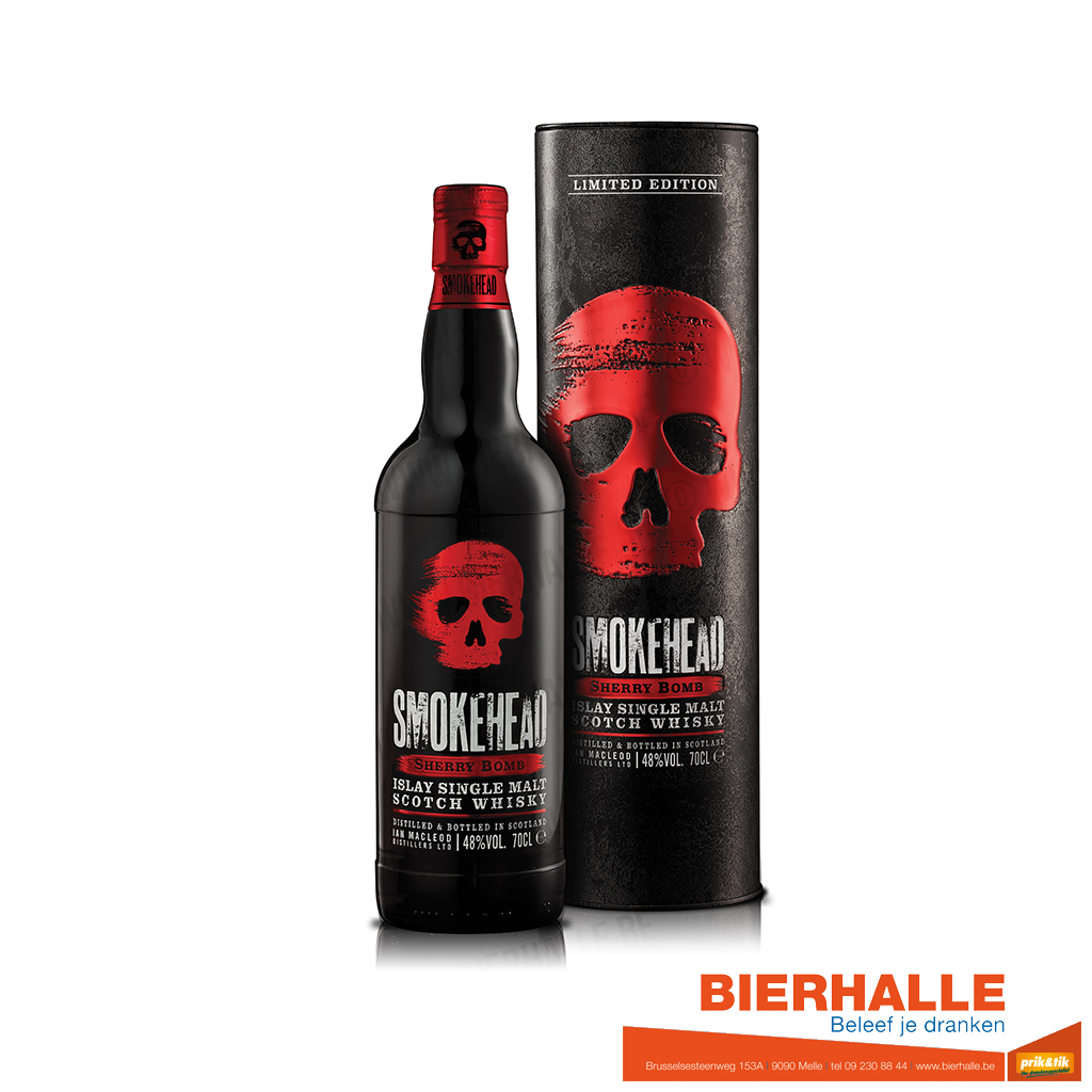 WHIS SMOKEHEAD SHERRY BOMB 70CL 48%