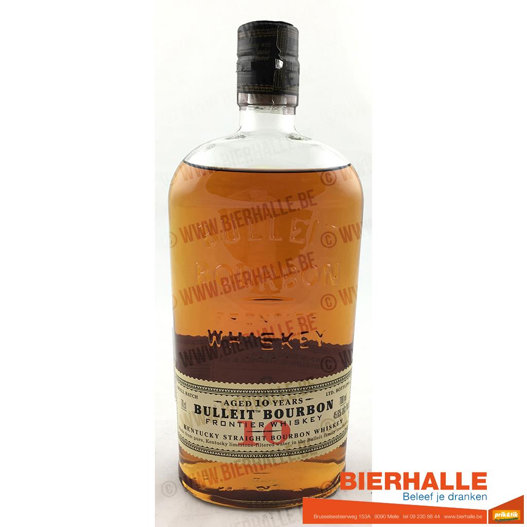 WHISKEY BULLEIT 10 YEARS 70CL - 45.6% BOURBON