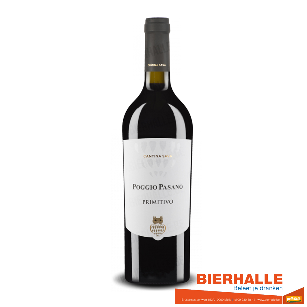 POGGIO PASANO PRIMITIVO 75CL *PUGLIA *2020