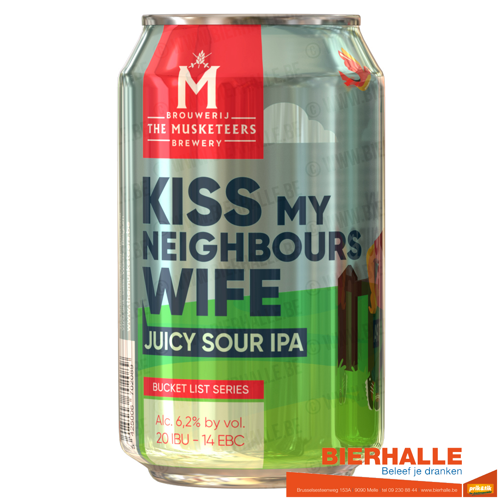 KISS MY NEIGHBOUR'S WIFE 33CL BLIK 6,2% SOUR IPA