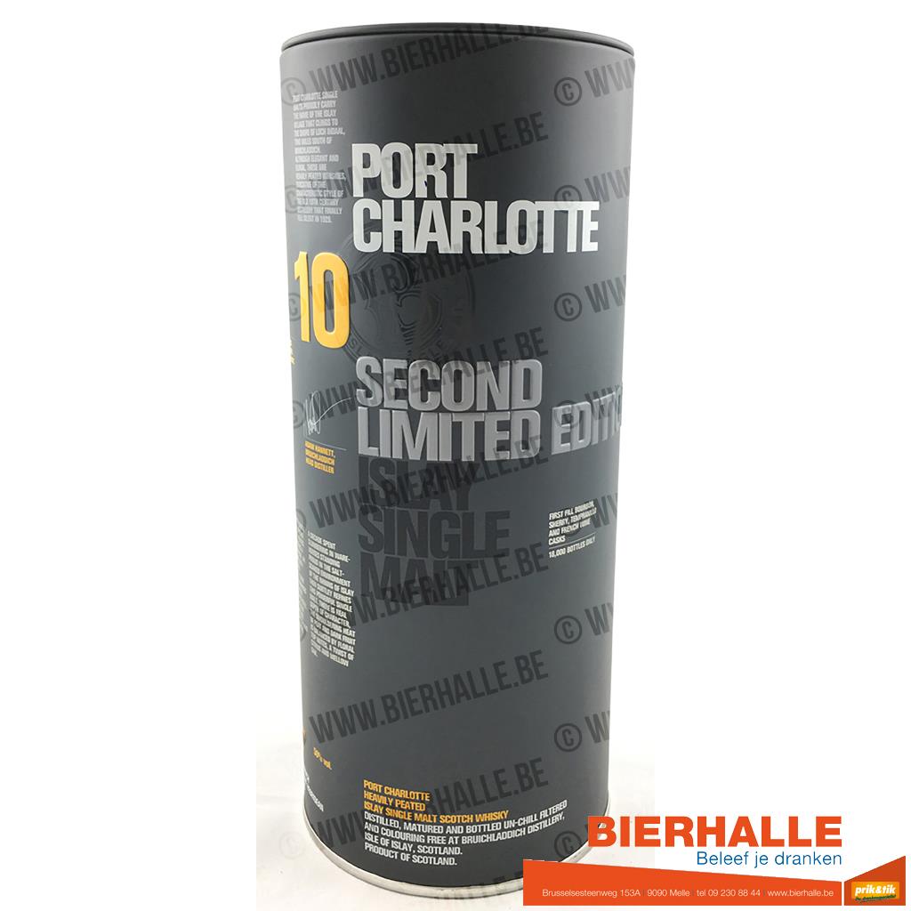 WHISKY BRUICHLADDICH PORT CHARLOTTE 10Y 70CL 50%