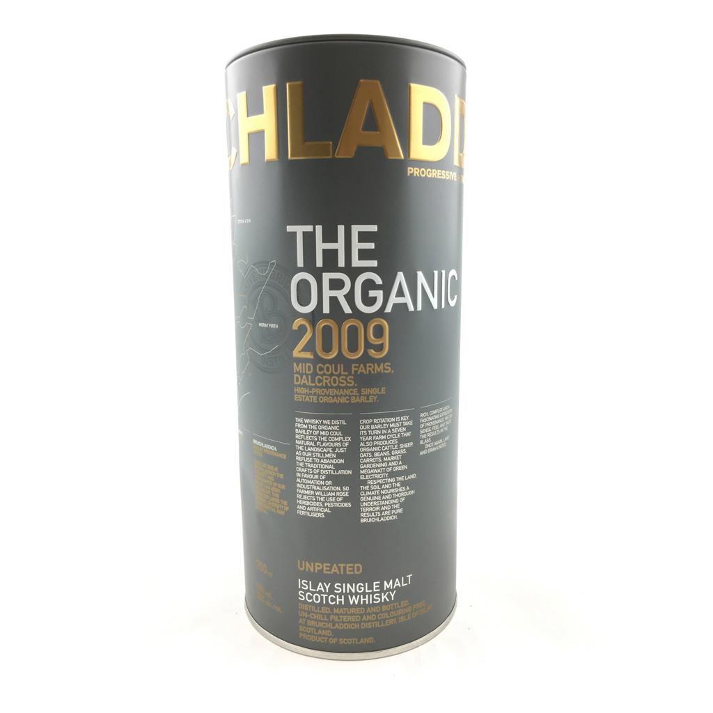 WHISKY BRUICHLADDICH THE ORGANIC 2009 70CL 50% 