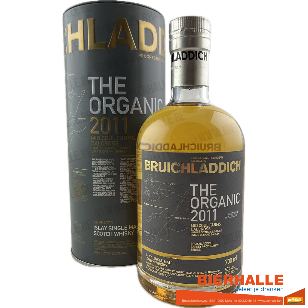 WHISKY BRUICHLADDICH THE ORGANIC 2011 70CL 50% 
