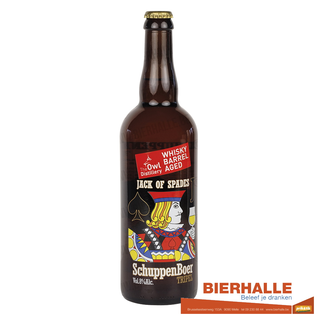 SCHUPPENBOER TRIPEL WHISKY BARREL AGED75CL WEGWERP