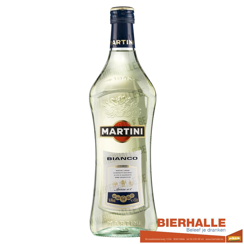 Snor Monarch Ik was verrast Martini Bianco 1,5L - 14,4%