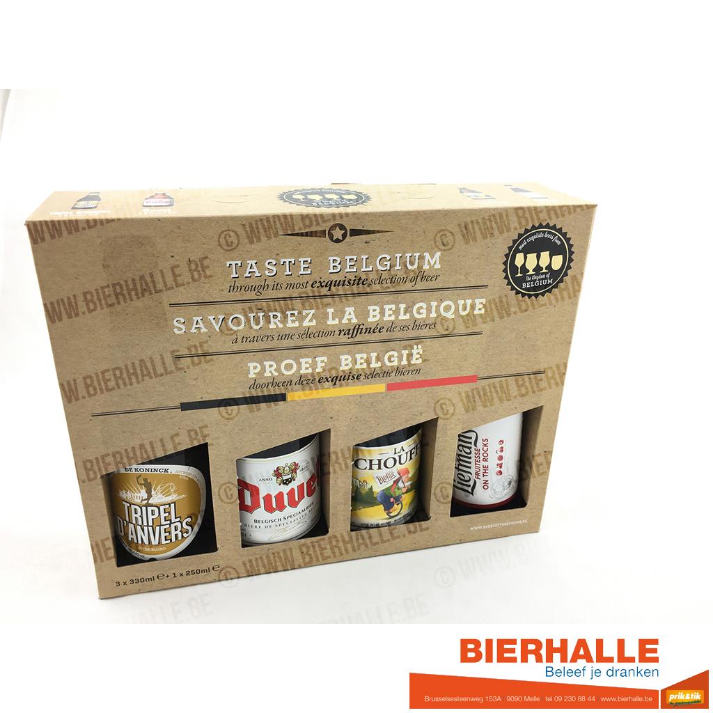 TASTE OF BELGIUM 33CLX3+25CL *GIFT