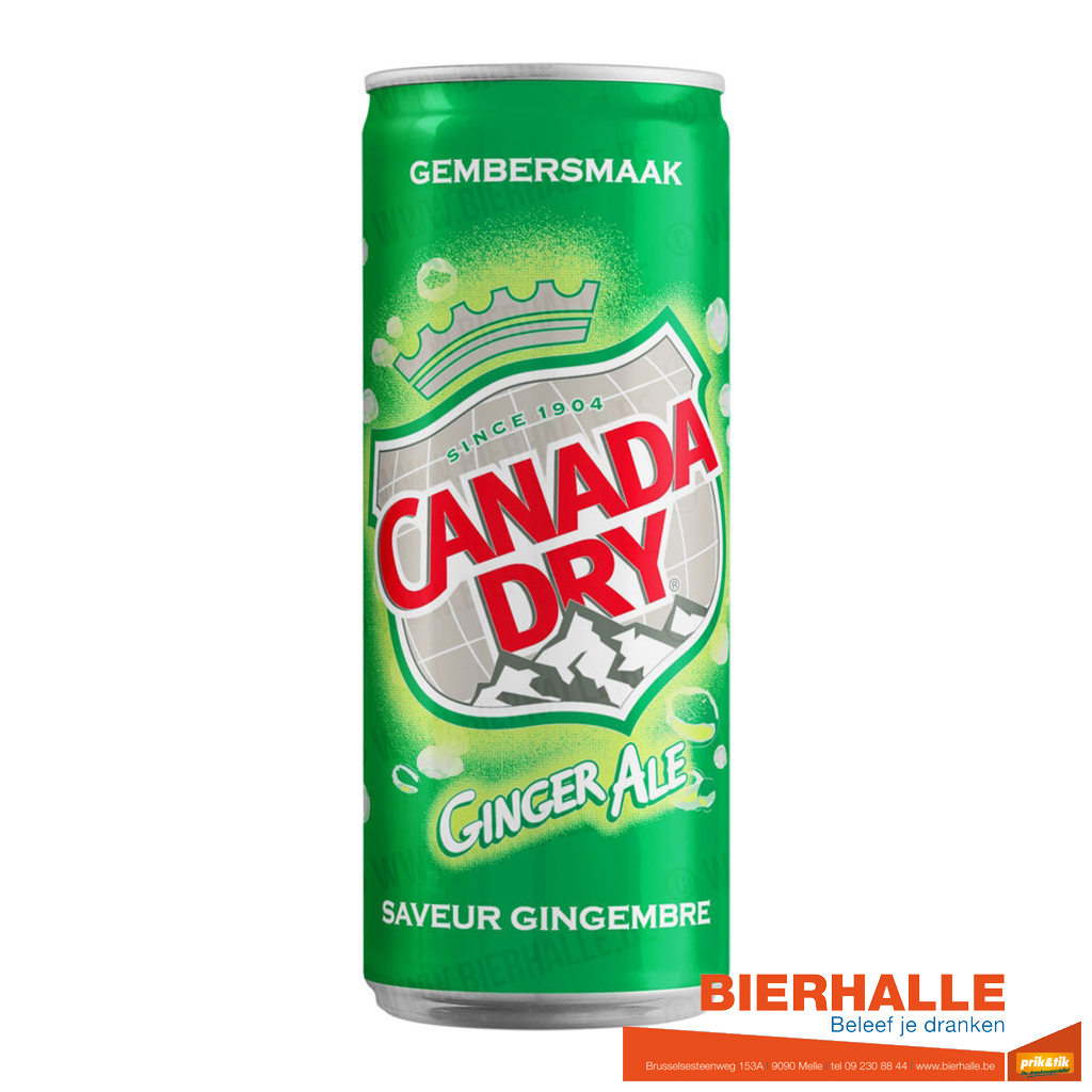 CANADA DRY 33CL BLIK