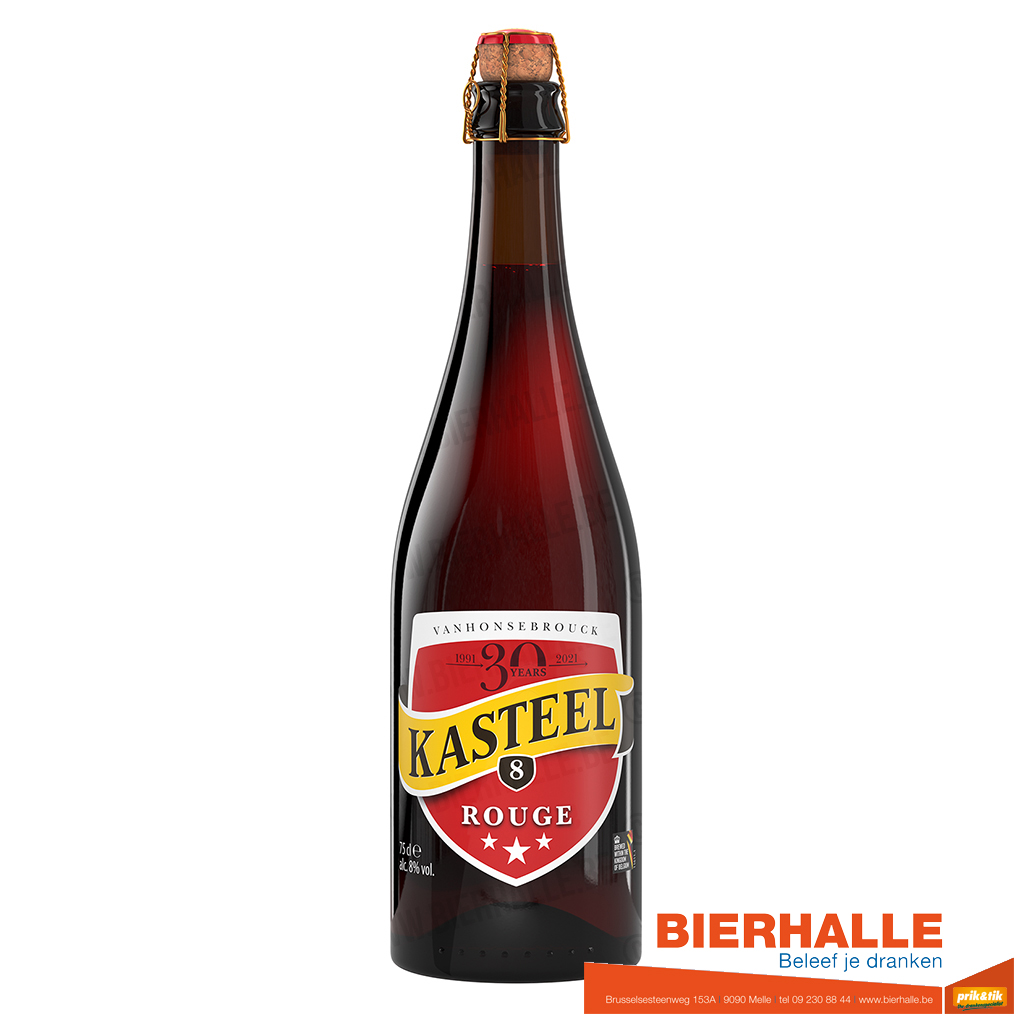 KASTEELBIER ROUGE 75CL 