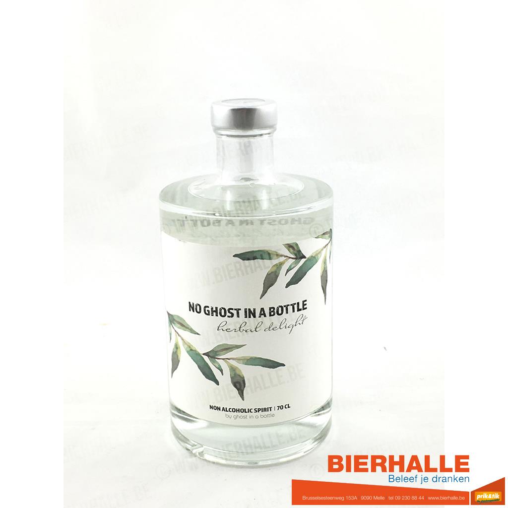 GIN NO GHOST IN A BOTTLE HERBAL DELIGHT 70CL 0%