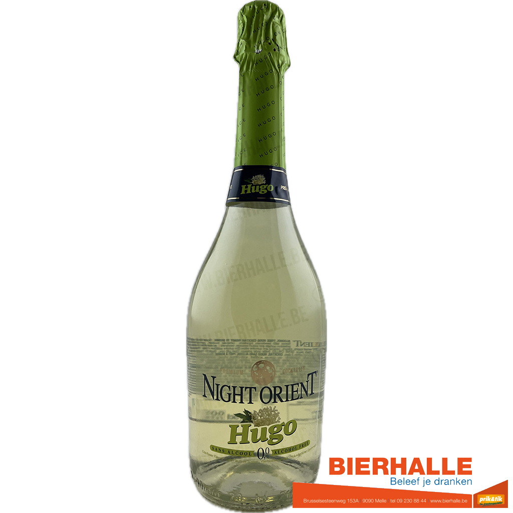 NIGHT ORIENT HUGO 75CL *ALCOHOLVRIJ