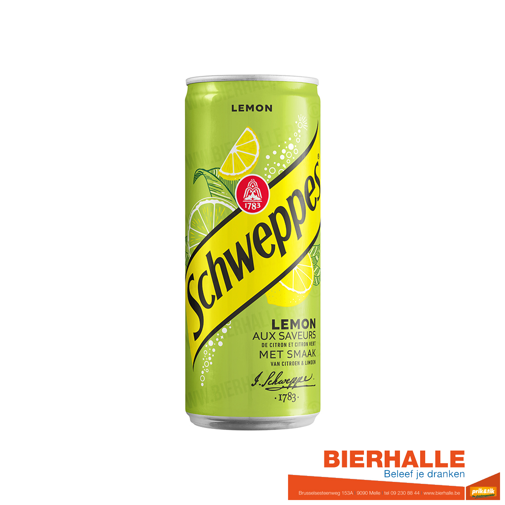 SCHWEPPES LEMON 33CL*BLIK