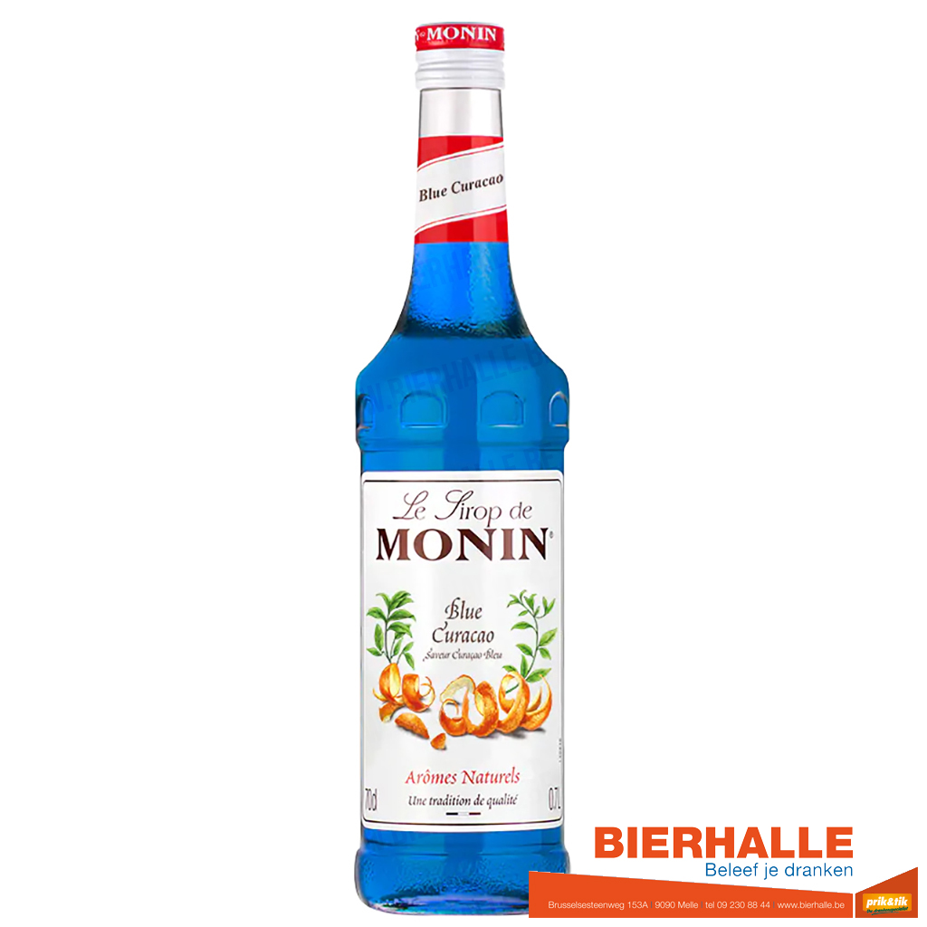 MONIN SIROOP CURACAO BLUE 70CL