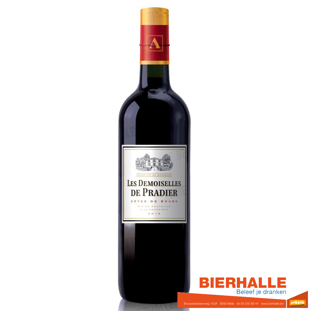 LES DEMOISELLES DE PRADIER 75CL COTES DE BOURG *20