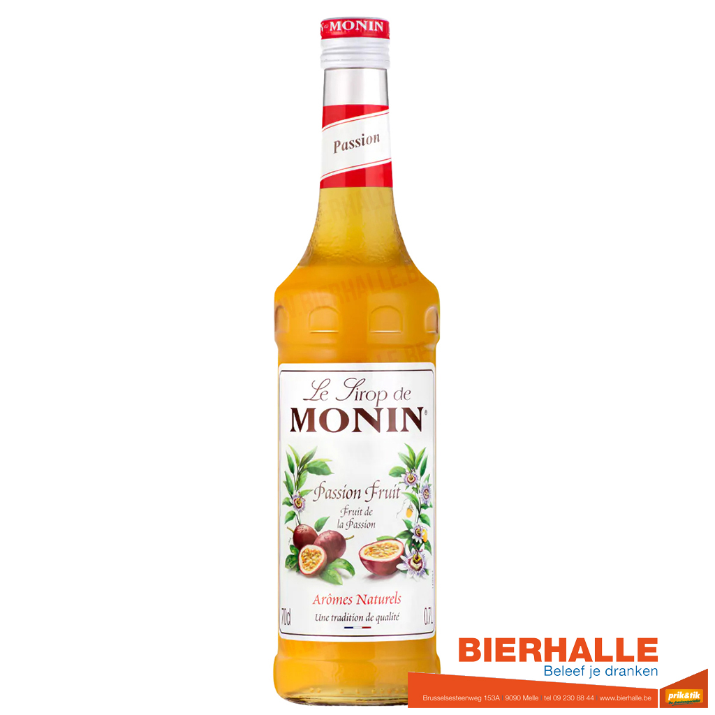 MONIN SIROOP PASSION FRUIT 70CL