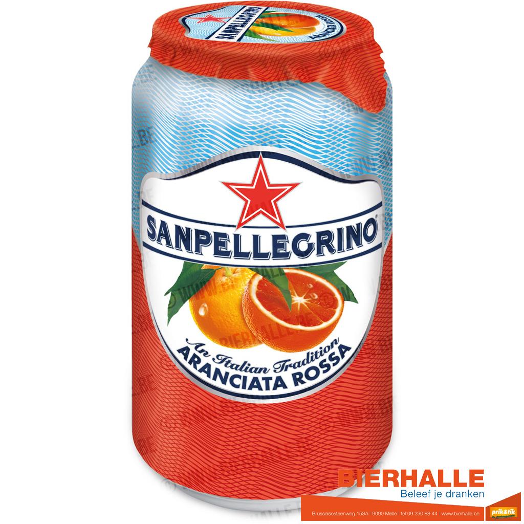 SAN PELLEGRINO ARANCIATA ROSSA 33CL BLIK