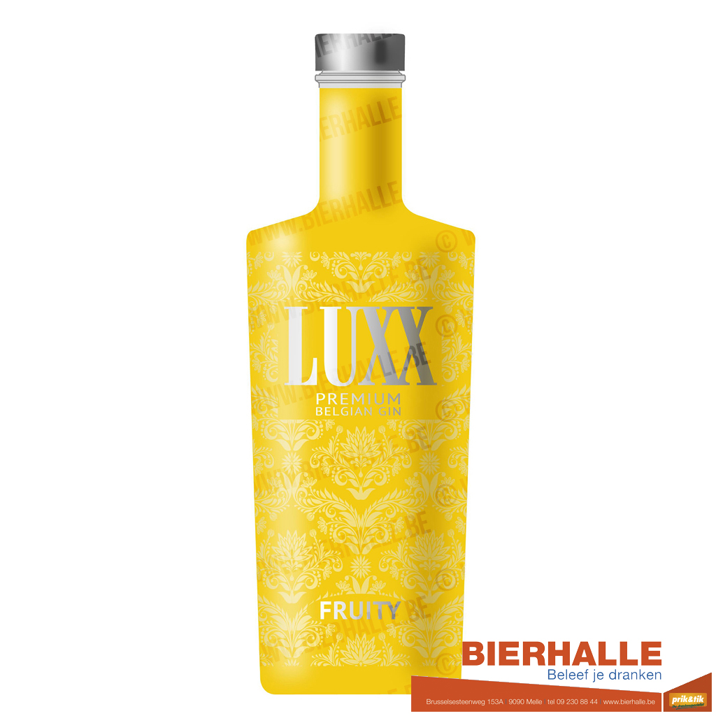 GIN LUXX FRUITY 40% 70CL GEEL