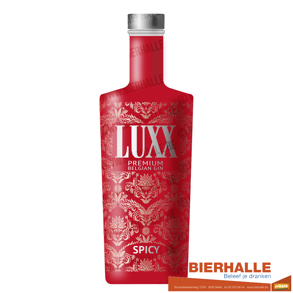 GIN LUXX SPICY 40% 70CL ROOD