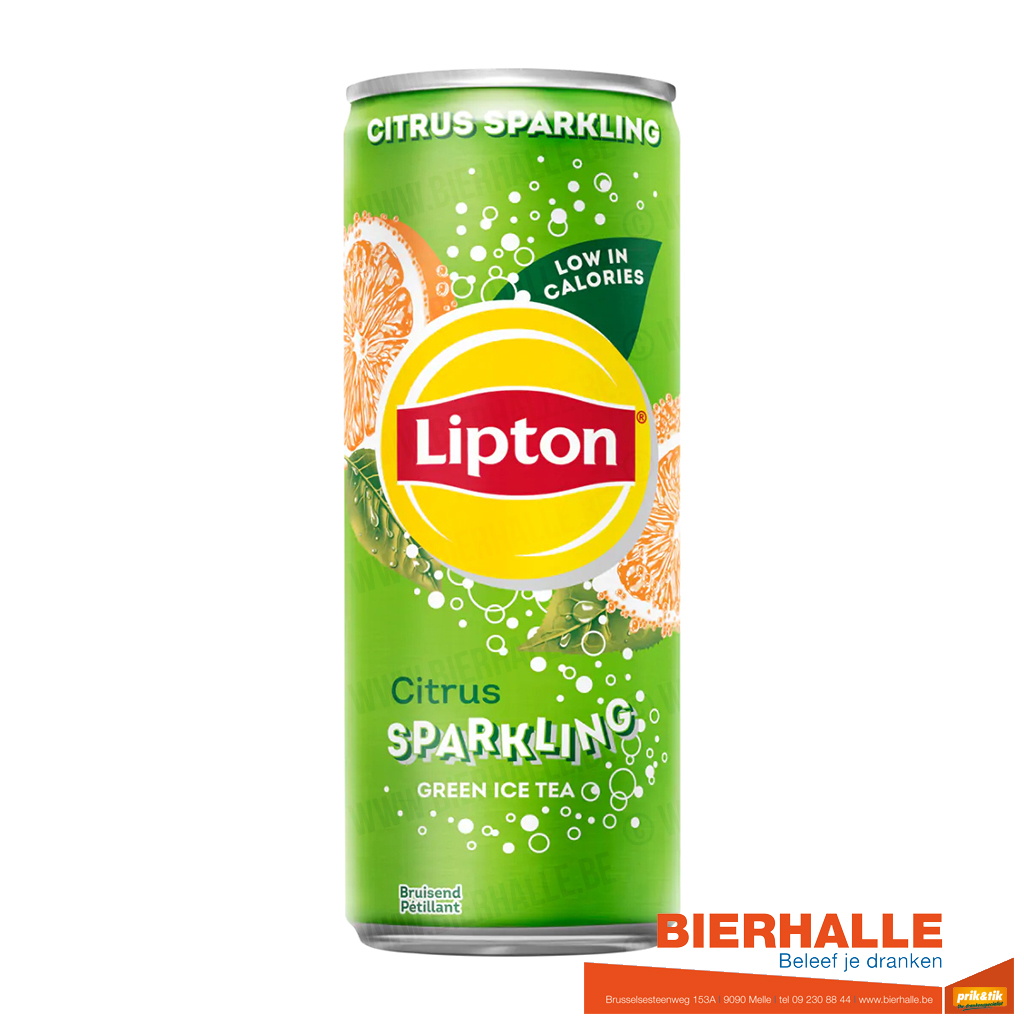 LIPTON ICE TEA GREEN CITRUS 25CL BLIK 