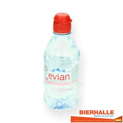 EVIAN 33CL *PET *SPORTDOP *PLAT