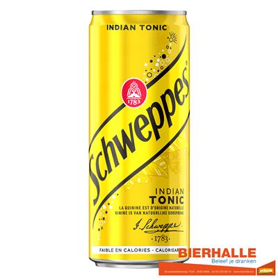 SCHWEPPES TONIC 33CL BLIK