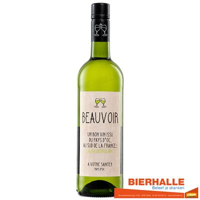 BEAUVOIR SAUVIGNON BLANC 75CL *WIT *2021