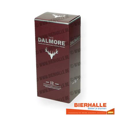 WHISKY DALMORE 12J 40% 70CL