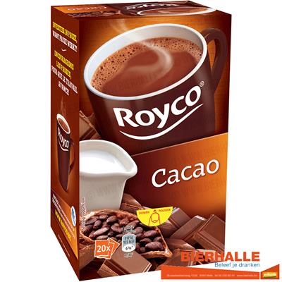 ROYCO CACAO 20 STUKS
