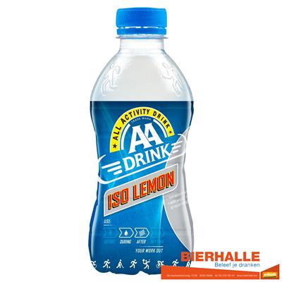 AA DRINK ISO LEMON 33CL *PET