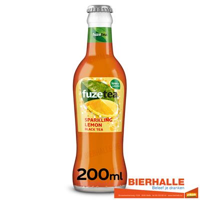 FUZE SPARKLING LEMON BLACK TEA 20CL