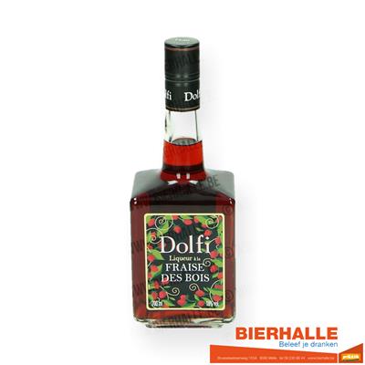 LIKEUR DOLFI FRAISE DES BOIS 70CL 18%