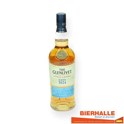 WHISKY THE GLENLIVET 12 YEARS OF AGE 40% 70CL