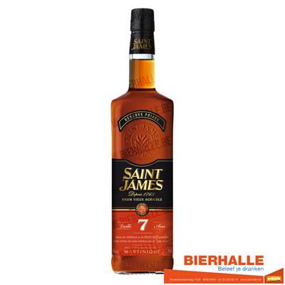 RUM SAINT JAMES 7J*70CL*43%*VIEUX AGRICOLE