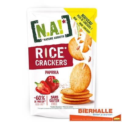 RICE CRACKERS N.A. PAPRIKA 85GR