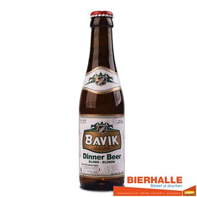 BAVIK DINNER BLOND 25CL