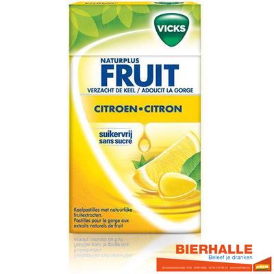 VICKS CITROEN & MENTHOL 40GR SUIKERVRIJ