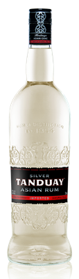 RUM TANDUAY SILVER   70CL - 40% ASIAN RUM FILIPINO