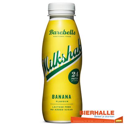 BAREBELLS MILKSHAKE BANANA 33CL PET