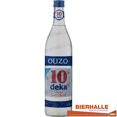 OUZO DEKA 10  70CL  37.5%
