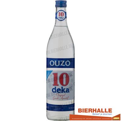 OUZO DEKA 10  70CL  37.5%