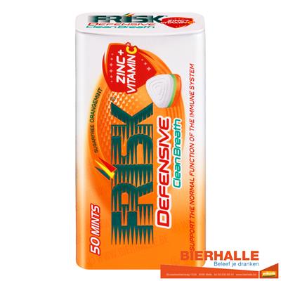 FRISK DEFENSIVE 50ST ZINC+VITAMIN C