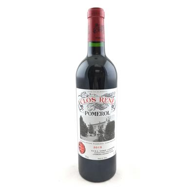 CLOS RENE POMEROL 75CL *2017 ROOD