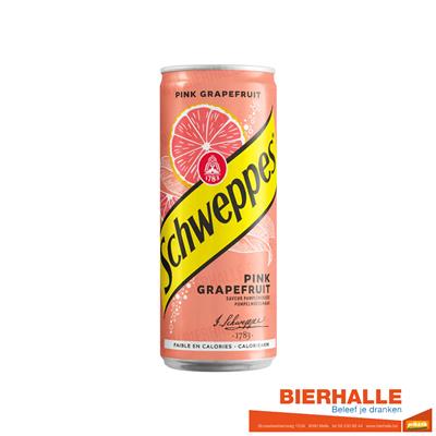 SCHWEPPES PINK GRAPEFRUIT 33CL *BLIK