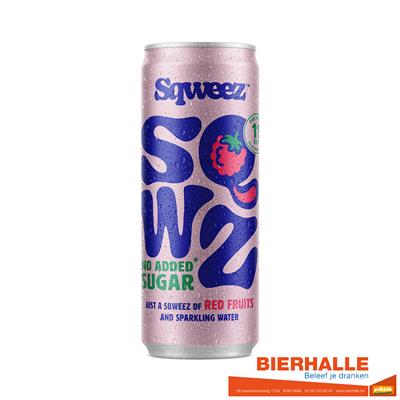 SQWEEZ RED FRUIT BIO 25CL BLIK