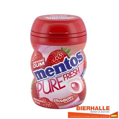 MENTOS PURE FRESH STRAWBERRY 12STUKS 24GR