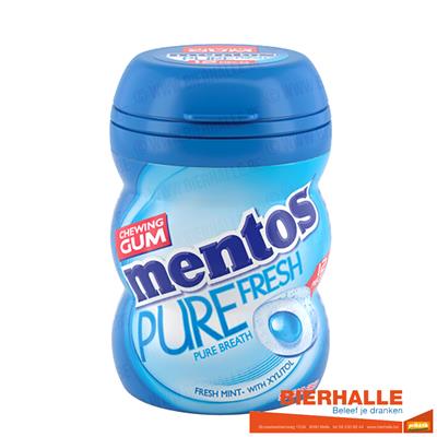 MENTOS PURE FRESH MINT-GREEN TEA 12STUKS 24GR