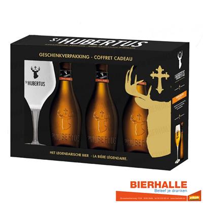 ST-HUBERTUS 33X3+GLAS *GIFT