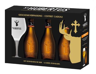 ST-HUBERTUS 33X3+GLAS *GIFT